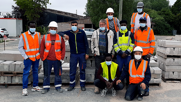 Plateforme public réfugiés en Essonne : une première session prometteuse !